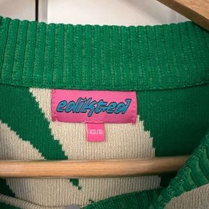 Edikted Geometric Sweater